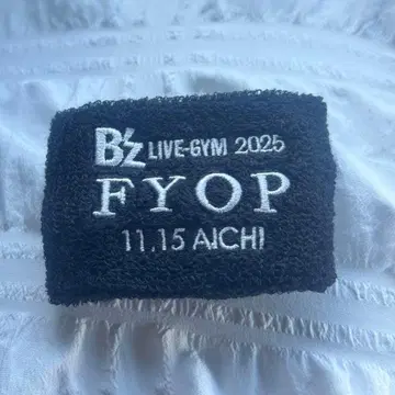 B'z FYOP 가챠가챠 날짜 리스트 밴드 11/15