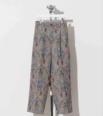 MAISON SPECIAL 다마스크 자카드 원턱 와이드 팬츠