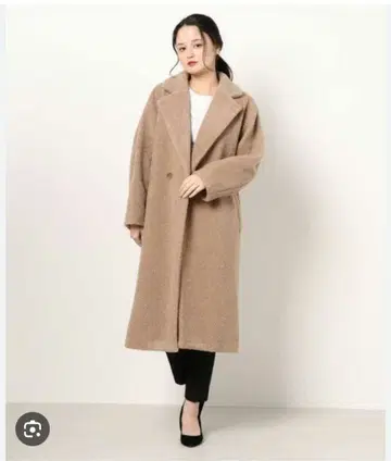 [택 포함 미사용, 컨디션 최상] CADUNE 보아 롱 체스터 코트