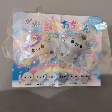 푸쿠푸쿠 아와와짱 메지루시 액세서리 바이킨짱 바이킨군