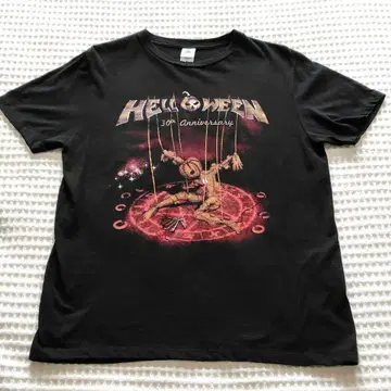 Helloween 밴드 티셔츠 M 사이즈 메탈
