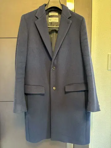 유나이티드 애로우즈 멜톤 super120 체스터 코트 L 사이즈