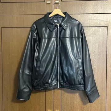 ZARA 페이크 레더 자켓 여성용