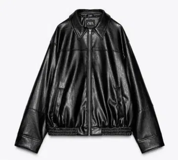 ZARA 페이크 레더 자켓 여성용