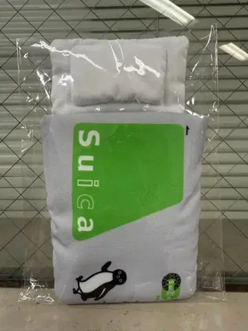 Suica 펭귄 캐리 이불 그린