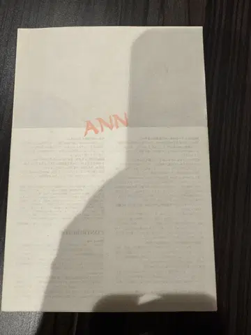 ANN ISSUE 한정판 아트북 76/500