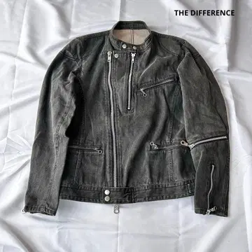 THE DIFFERENCE RUPERT 데님 자켓 블랙 데님