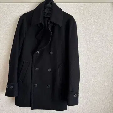 유니클로 블랙 코트