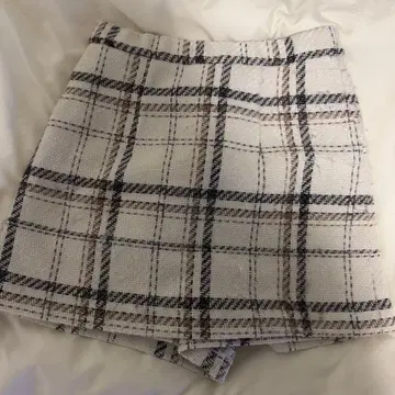 herlipto Tweed Check Mini Skort