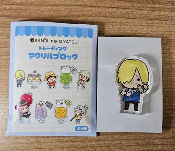 무기와라 스토어 하라주쿠 SANJI no OYATSU 아크릴 블록 상디
