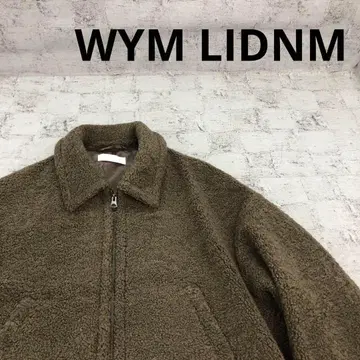 WYM LIDNM 오버사이즈 보아 블루종