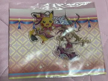 포켓몬 아이돌 하루카 피카츄 트레이너 아크릴 키링