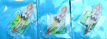 5등분의 신부 Anisugar 푸딩 미니 아크릴 스탠드 나카노 네잎 3개