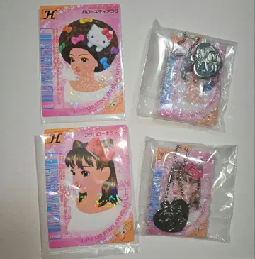 오샤레 마녀 러브 and 베리 헬로키티 시크릿 참 & 카드