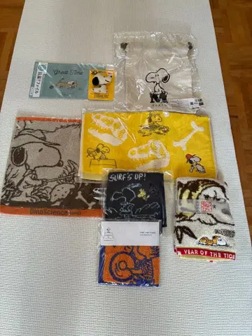 스누피 타월 외 8종 세트