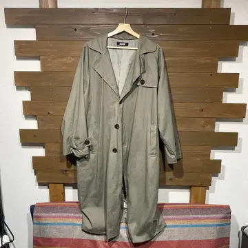 kutir 남성용 트렌치코트 카키