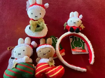 하우스텐보스 크리스마스 미피 & 멜라니 키체인 머리띠