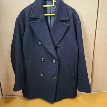 여성용 피 코트 GU 더블 브레스트 S 사이즈