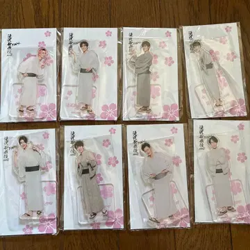 남성 아이돌 아크릴 스탠드 8개 세트