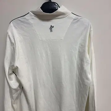 ASHWORTH 화이트 터틀넥 긴팔 골프웨어