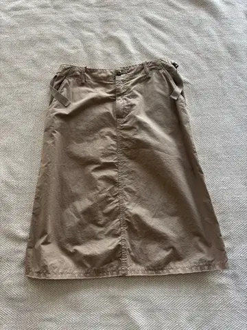 [새상품] n100 코튼 스커트 베이지
