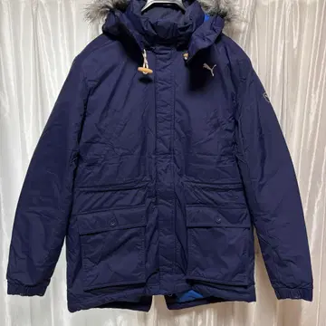 PUMA 후디드 다운 코트 다운 자켓 831659