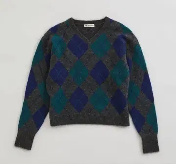 shinzone ARGYLE KNIT PULLOVER
