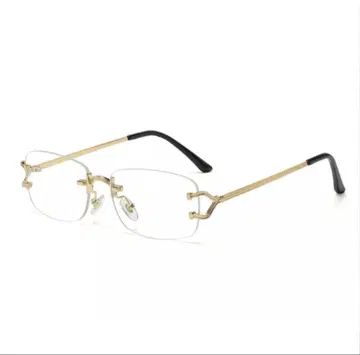 [ 미사용 ] GENZ MONSTER 무테 안경 클리어 렌즈