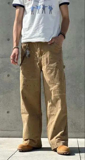 MODE SPACE 페인터 팬츠