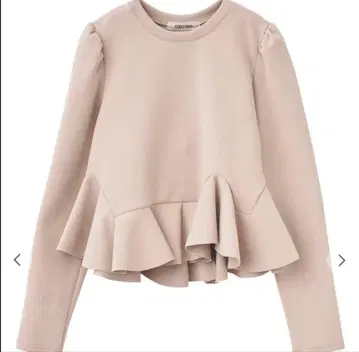 cocodeal 아지메 페플럼 블라우스