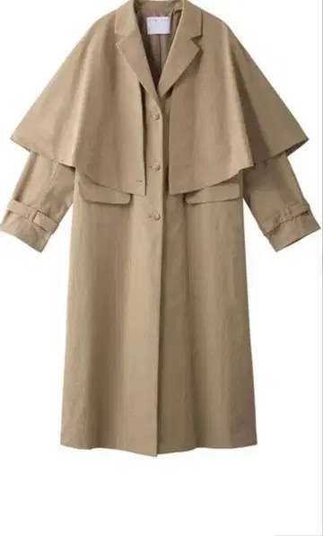 RIM.ARK 레이어드 폰초 스프링 CT 베이지