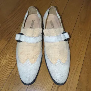 SCHLUSSEL 스웨이드 가죽 로퍼