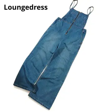 라운지 드레스 데님 올인원 살로펫 블루