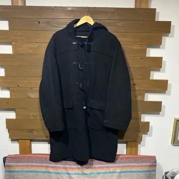 obiekt 후드 부착 더플 코트 L 사이즈 블랙