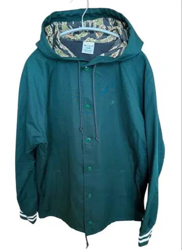 Champion 후드 부착 자켓 L 사이즈