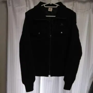 르꼬끄 스포르티브 블랙 코듀로이 후드티 L 사이즈