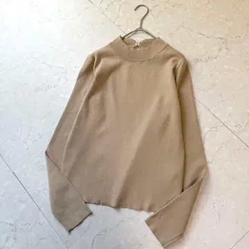 NOBLE 노블 보틀넥 풀오버 F 브라운