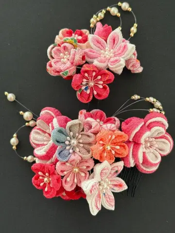 츠마미세이쿠 머리 장식