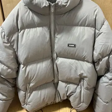 XLARGE 후드 부착 그레이 다운 자켓 XL