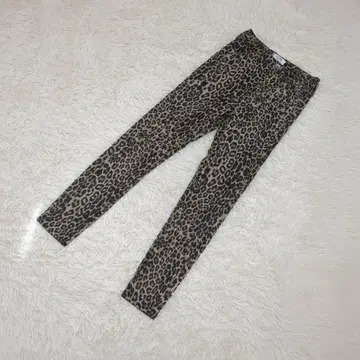 GYDA 레오파드 무늬 애니멀 무늬 스트레치 스키니 팬츠 S