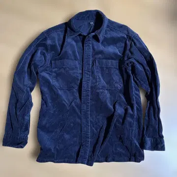 유니클로 코듀로이 셔츠 자켓