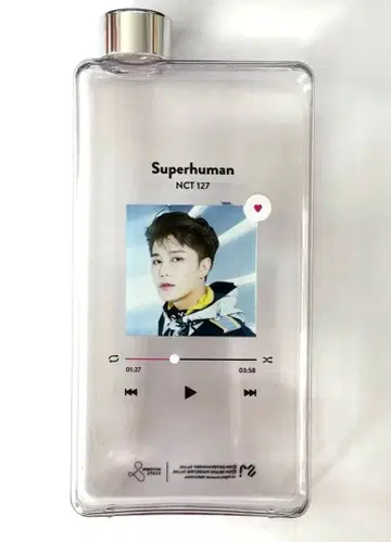NCT 127 슈퍼 휴먼 주스 보틀 태일