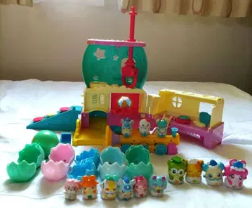 코코타마 인형 & 코코트레 하우스 & 나팔 코코타마 전차