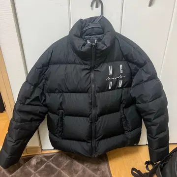 Mr Enjoy Da Money 블랙 다운 자켓