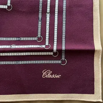 이탈리아제 실크 100% 스카프