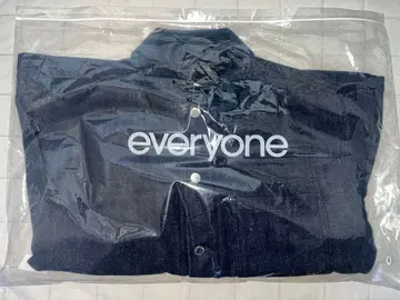 everyone soft denim coverall jacket