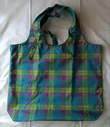 이세탄 REPREVE 맥밀란 패턴 에코백