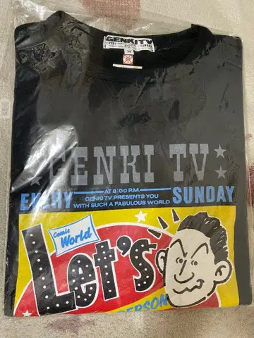 GENKI TV 티셔츠 새상품