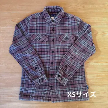 patagonia 체크 무늬 플란넬 셔츠 XS