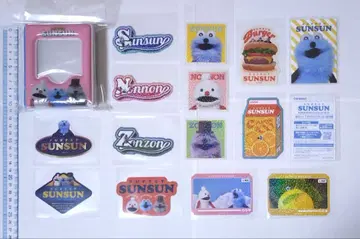 퍼펫 스 콜렉트북 스티커 13장 + 봉투 1장